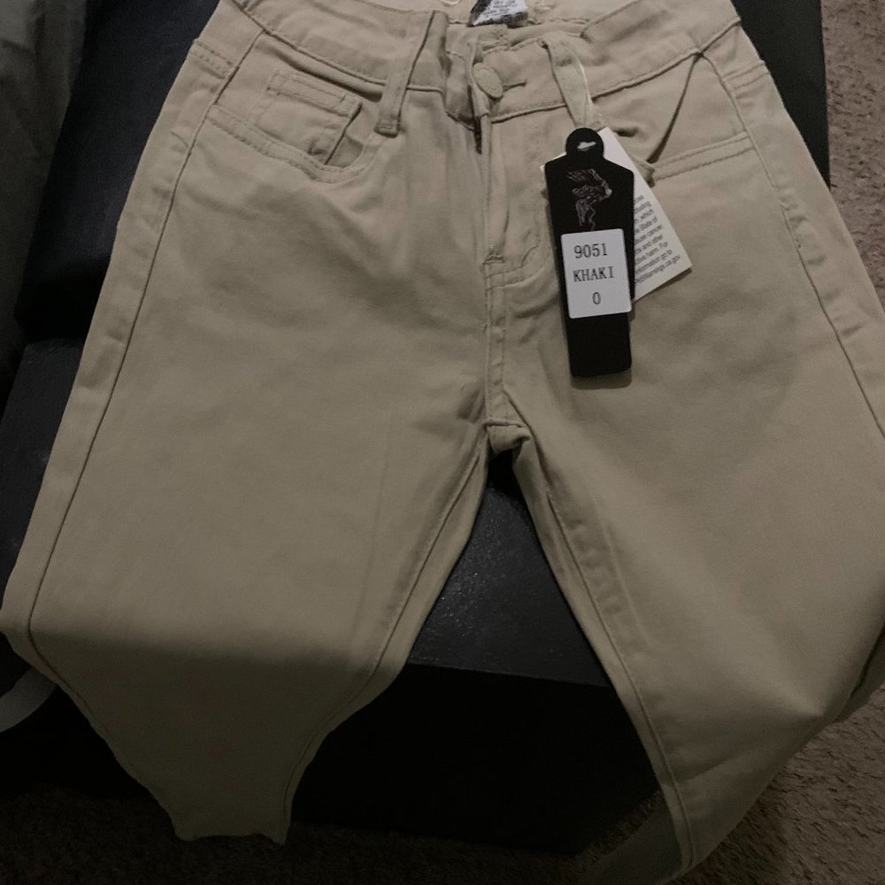 Women/Girls size 0 khaki-5pair(Uniform)